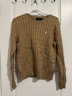 Polo by Ralph Lauren Women Cable Knit Sweater - Tan